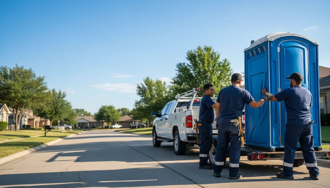 Portable Toilet Rental in Paris, MI near me